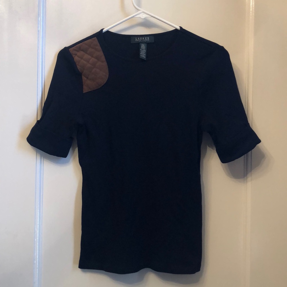 Lauren by Ralph Lauren Equestrian Patch shirt